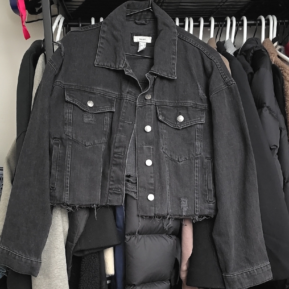 Black Denim Jacket